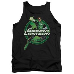 Justice League - Mens Lantern Glow Tank Top