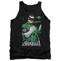 Justice League - Mens Fist Flare Tank Top