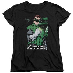 Justice League - Womens Fist Flare T-Shirt