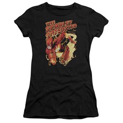 Justice League - Womens Scarlet Speedster T-Shirt