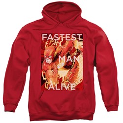 Justice League - Mens Fastest Man Alive Pullover Hoodie