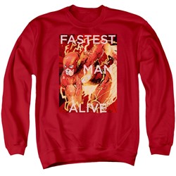 Justice League - Mens Fastest Man Alive Sweater