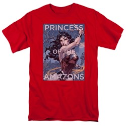 Justice League - Mens Princess Of The Amazons T-Shirt