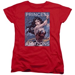 Justice League - Womens Princess Of The Amazons T-Shirt