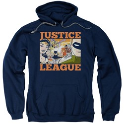 Justice League - Mens New Dawn Group Pullover Hoodie