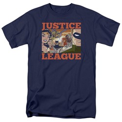 Justice League - Mens New Dawn Group T-Shirt