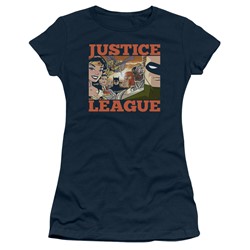 Justice League - Womens New Dawn Group T-Shirt