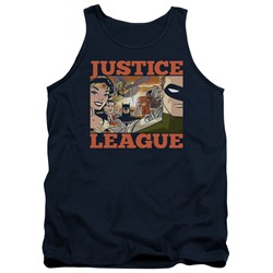 Justice League - Mens New Dawn Group Tank Top