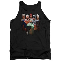 Justice League - Mens Roll Call Tank Top