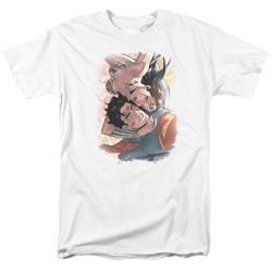 Justice League - Mens Love Birds T-Shirt