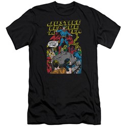 Justice League - Mens Ultimate Scarifice Slim Fit T-Shirt