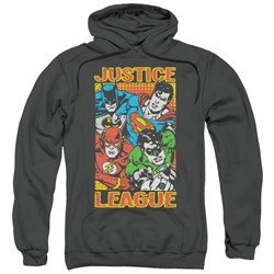 Justice League - Mens Hero Mashup Pullover Hoodie