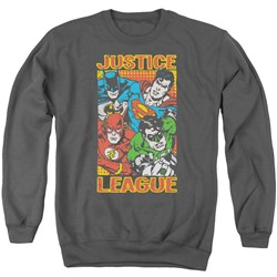 Justice League - Mens Hero Mashup Sweater