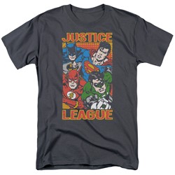 Justice League - Mens Hero Mashup T-Shirt