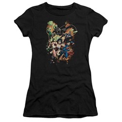 Justice League - Womens Battle Ready T-Shirt