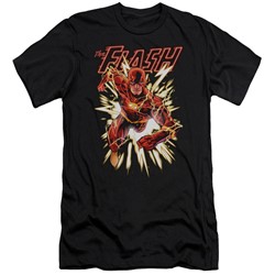 Justice League - Mens Flash Glow Slim Fit T-Shirt
