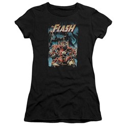 Justice League - Womens Electric Chair T-Shirt