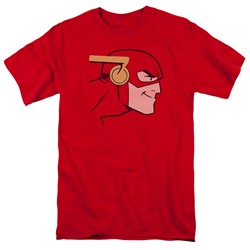 Justice League - Mens Cooke Head T-Shirt