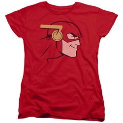 Justice League - Womens Cooke Head T-Shirt