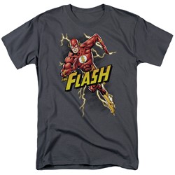 Justice League - Mens Bolt Run T-Shirt