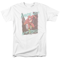 Justice League - Mens Running Wild T-Shirt