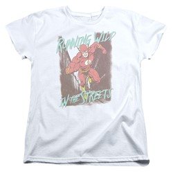 Justice League - Womens Running Wild T-Shirt