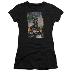 Justice League - Womens Fire And Rain T-Shirt