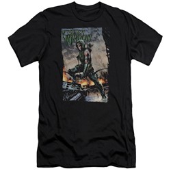 Justice League - Mens Fire And Rain Slim Fit T-Shirt