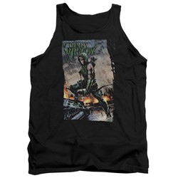 Justice League - Mens Fire And Rain Tank Top