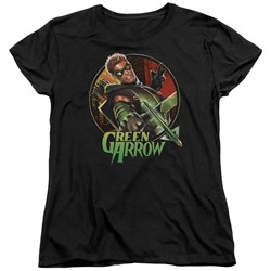 Justice League - Womens Sunset Archer T-Shirt