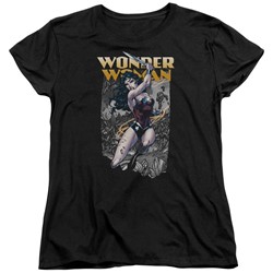 Justice League - Womens Wonder Slice T-Shirt