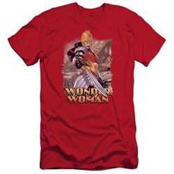 Justice League - Mens Wonder Woman Slim Fit T-Shirt