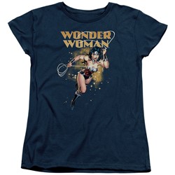 Justice League - Womens Star Lasso T-Shirt