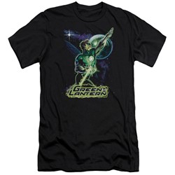 Justice League - Mens Hal Galaxy Slim Fit T-Shirt