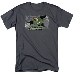 Justice League - Mens Space Cop T-Shirt