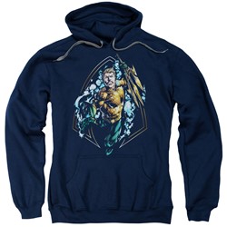 Justice League - Mens Thrashing Pullover Hoodie
