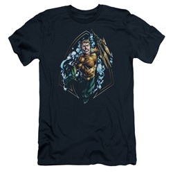 Justice League - Mens Thrashing Slim Fit T-Shirt