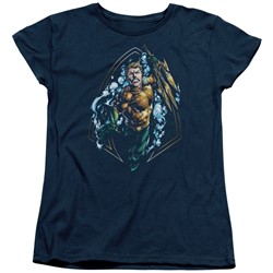 Justice League - Womens Thrashing T-Shirt