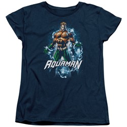 Justice League - Womens Water Powers T-Shirt