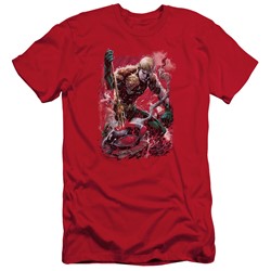 Justice League - Mens Finished Slim Fit T-Shirt