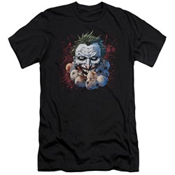 Justice League - Mens Doll Heads Slim Fit T-Shirt