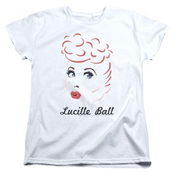 Lucille Ball - Womens Drawing T-Shirt