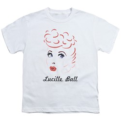 Lucille Ball - Big Boys Drawing T-Shirt