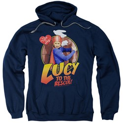 I Love Lucy - Mens To The Rescue Pullover Hoodie