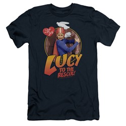 I Love Lucy - Mens To The Rescue Slim Fit T-Shirt