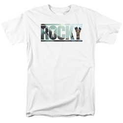 Rocky - Mens Cutout Logo T-Shirt