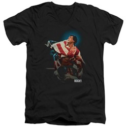Rocky - Mens Victory V-Neck T-Shirt
