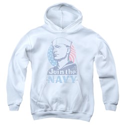Navy - Youth Join Now Pullover Hoodie
