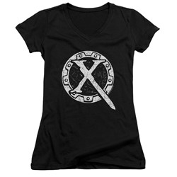 Xena: Warrior Princess - Womens Sigil V-Neck T-Shirt