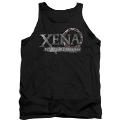 Xena: Warrior Princess - Mens Battered Logo Tank Top